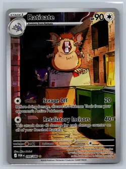 Raticate 099/088 Holo Illustration Rare Perfect Order Pokemon Card Near Mint - Image 1