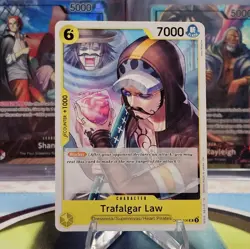 Trafalgar Law OP12-106 UC Legacy of the Master One Piece Card Game NM/M - Image 1