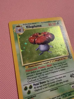 Vileplume 15/64 Jungle WOTC Holo Rare ENG 1999 - Image 3