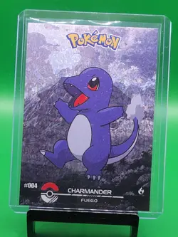 Charmander #4 - Cracked Ice Holo - Crystal Dark Black 2025 - Pokemon Card - Image 1
