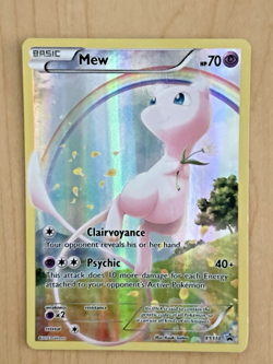 Pokemon Trading Card Game Mew XY110 Holo Promo Basic HP 70 English 2016 - Image 1