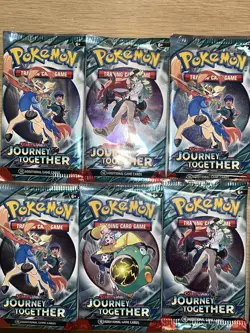 Pokemon TCG: Scarlet Violet Journey Together Factory Sealed Booster Pack - Image 3