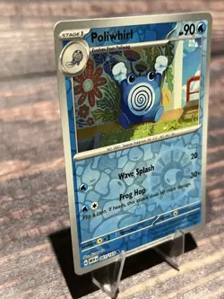 Poliwhirl 061/165 Reverse Holo SV: Scarlet & Violet Pokemon Card - Image 2