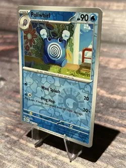 Poliwhirl 061/165 Reverse Holo SV: Scarlet & Violet Pokemon Card - Image 3