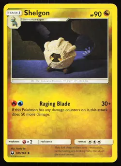 Shelgon 105/168 Uncommon Celestial Storm Near Mint - Image 1
