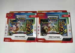 Pokemon TCG First Partner Illustration Collection Series 2 Box x2 English - Image 1
