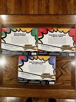 Pokemon Ascended Heroes ME2.5 -Set of 3- Mega ex Boxes - Image 2