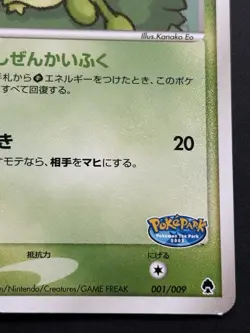 Pokemon card Pokepark's Celebi 001/009 Promo 2005 Pokemon TCG Japanese Rare - Image 4