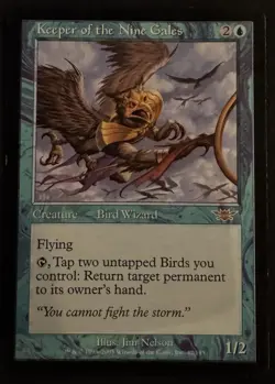 Keeper Of The Nine Gales - Legions - Magic The Gathering Card - Image 1