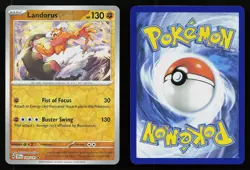 Landorus SV08: Surging Sparks 110/191 Reverse Holo Pokemon NM - Image 1