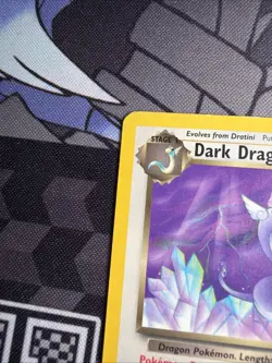 Pokemon Dark Dragonair TCG Unlimited Uncommon Card 33/82 Vintage 1999 WOTC - Image 2