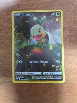Pokemon TCG Turtwig GG31/GG70 - English Crown Zenith Galarian Gallery Card - Image 1