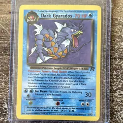 Dark Gyarados 25/82 Team Rocket Pokemon TCG 70 HP Rare Regular Unlimited English - Image 1