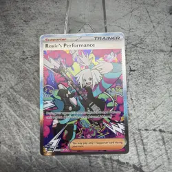 ROXIE'S PERFORMANCE 2026 POKEMON MEGA EVOLUTION CHAOS RISING #121/086 SIR - Image 1