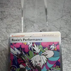 ROXIE'S PERFORMANCE 2026 POKEMON MEGA EVOLUTION CHAOS RISING #121/086 SIR - Image 3