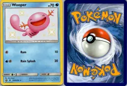 Wooper SV9/SV94 Shiny Rare Hidden Fates Shiny Vault Pokemon Holo Near Mint - Image 1