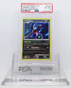 Pokemon BLACK STAR PROMO DARKRAI #DP52 HOLO FOIL PROMO PSA 6 EX-MT #* - Image 1