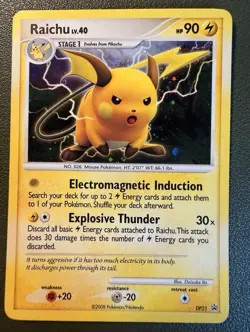The Pokemon Company Raichu Diamond & Pearl DP21 Holo Promo - Image 1