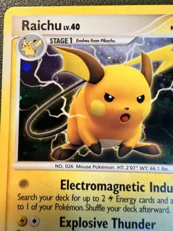 The Pokemon Company Raichu Diamond & Pearl DP21 Holo Promo - Image 2