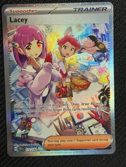 Lacey 172/142 Special Illustration Rare Stellar Crown Pokemon Near Mint - Image 1