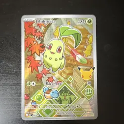 Pokemon TCG Chikorita 046 Me: Mega Evolution Promo Basic 70 HP Holo English 2026 - Image 1