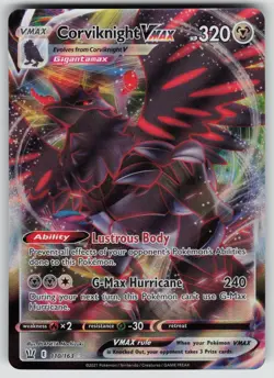 Corviknight VMAX 110/163 Holo VMAX Rare Battle Styles Pokemon Near Mint - Image 1