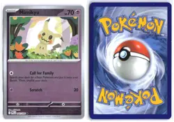 MIMIKYU 042/094 Common Phantasmal Flames Reverse Holo NM - Image 1