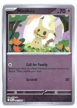 MIMIKYU 042/094 Common Phantasmal Flames Reverse Holo NM - Image 2