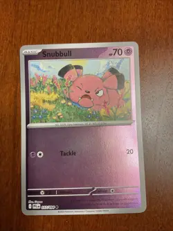 Snubbull 037/094 Phantasmal Flames Reverse Holo Pokemon TCG Card - Image 1