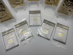 1999 Burger King Pokemon 23K Gold Plated Card Set of 5. Opened And Used! HP - Image 3