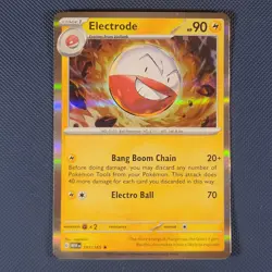 Electrode 101/165 - 151 - Rare Holo Pokemon Card - NM - Image 1