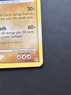 Pokemon TCG Machamp Diamond & Pearl 31/130 Non Holo Rare MP - Image 4