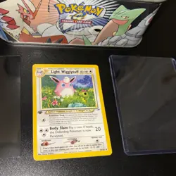 Light Wigglytuff - 54/105 Pokemon Neo Destiny - 1st Edition MP - Image 5