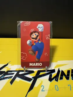 Pokemon Mario Pikachu - Nintendo Character Card Set PROMO - SEALED - Image 1