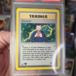 LOW POP Giovanni 104 Rare 2000 Gym Challenge PSA 10 Vintage Pokemon Card POP 26 - Image 4
