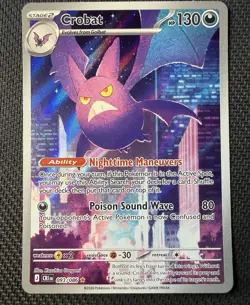 Pokemon TCG Crobat 093/086 ME04: Chaos Rising 2026 NM - Image 1