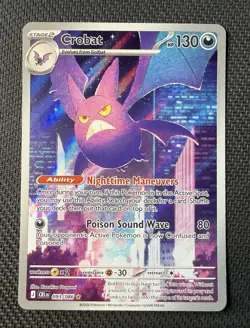 Pokemon TCG Crobat 093/086 ME04: Chaos Rising 2026 NM - Image 2