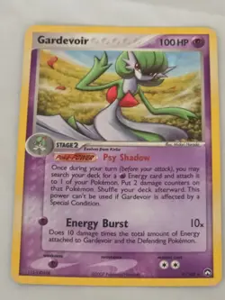 Gardevoir 2007 Pokemon Ex Power Keepers Holo Card #9/108 - Image 1