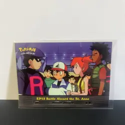 Ep15 Battle Aboard the St. Anne - Pokemon Topps - Non Holo NM - Image 1