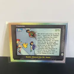 Ep15 Battle Aboard the St. Anne - Pokemon Topps - Non Holo NM - Image 2