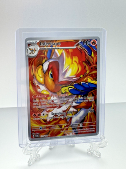 POKEMON -TWILIGHT MASQUERADE - INFERNAPE 173/167 -FULL ILLUSTRATION RARE- MINT! - Image 2