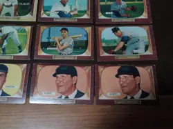 1955 Bowman Vintage Baseball Card set Lot 29 Diff Feller McDougald Podres Goetz - Image 2