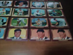 1955 Bowman Vintage Baseball Card set Lot 29 Diff Feller McDougald Podres Goetz - Image 5