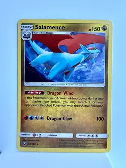 Salamence - 106/168 - Pokemon Celestial Storm Sun Moon Cosmos Holo Card LP - Image 1
