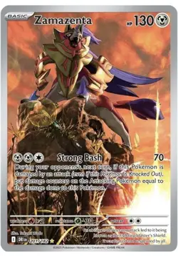 Zamazenta - 201/182 201/182 SV10: Destined Rivals Pokemon Card NM - Image 1
