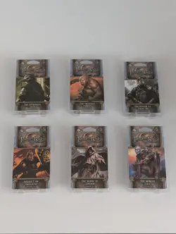 Lord of the Rings The Card Game LCG Against The Shadow Cycle 6 Packs New Sealed - Image 1
