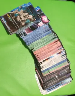 2025 Gundam Card Game Lot 200 Total Unit/Command/Base Cards Common/Uncommon - Image 1