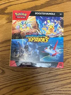 Pokemon TCG Scarlet & Violet Surging Sparks Booster Bundle New Release (6 Pack) - Image 1