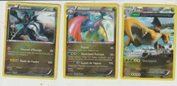 Lot x3 cartes POKEMON RARES Ciel rugissant 2015 FR EX-NM Dracolosse 52/108... - Image 1