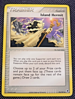 Island Hermit - 76/101 - Uncommon NM Dragon Frontiers Pokemon -- L17 - Image 1